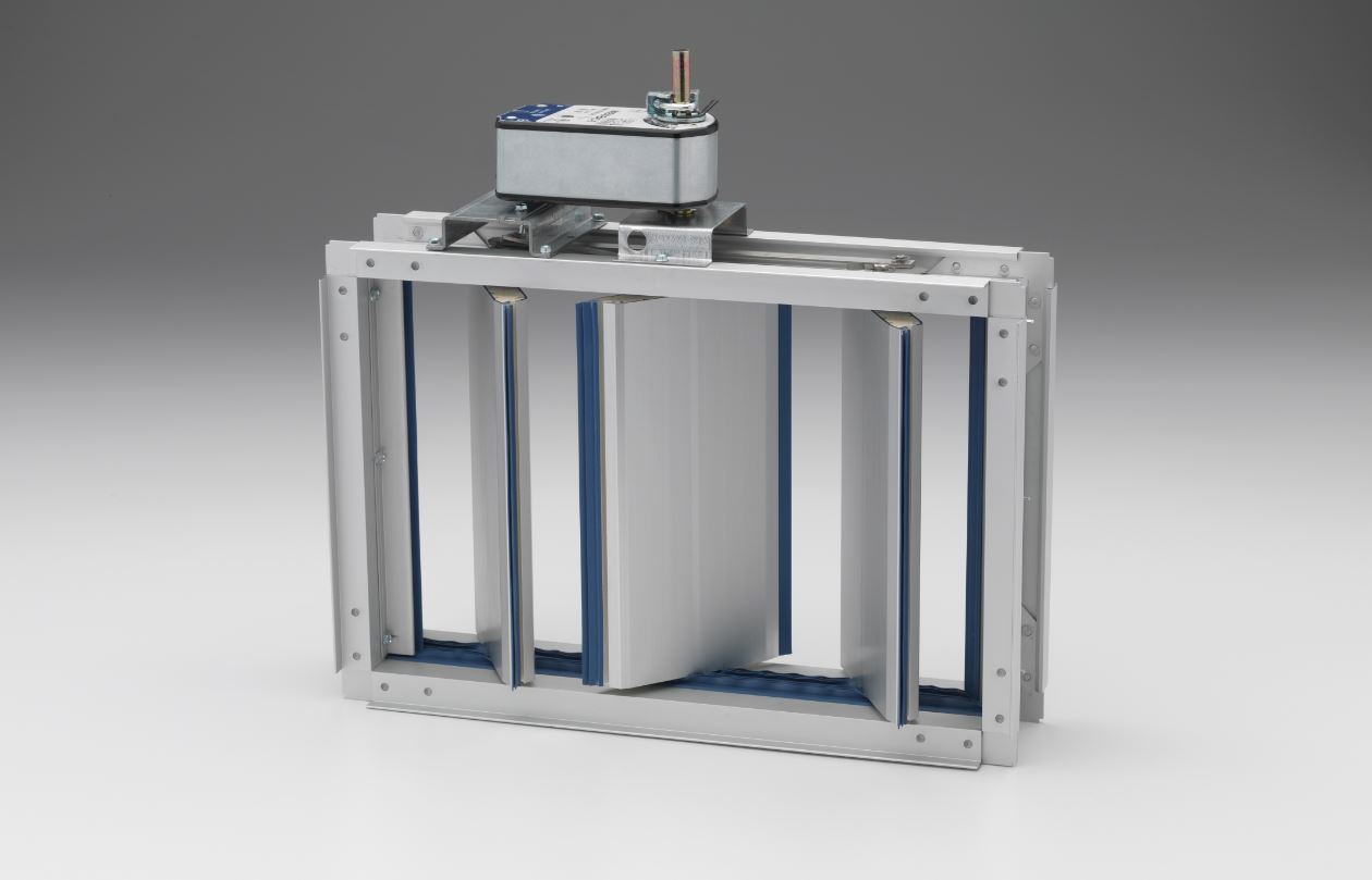Two new vertical blade dampers designed for reliable performance in cold temperatures