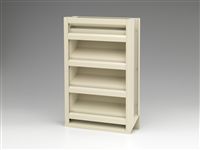 ELF375DXD : Extruded Aluminum Hurricane Louver