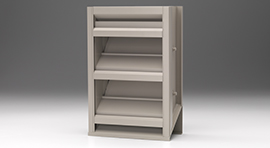 ELC6375DXD : Combination Hurricane Louver