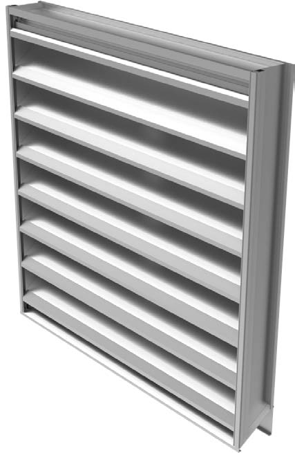 ELF6375XH : Stationary Louver