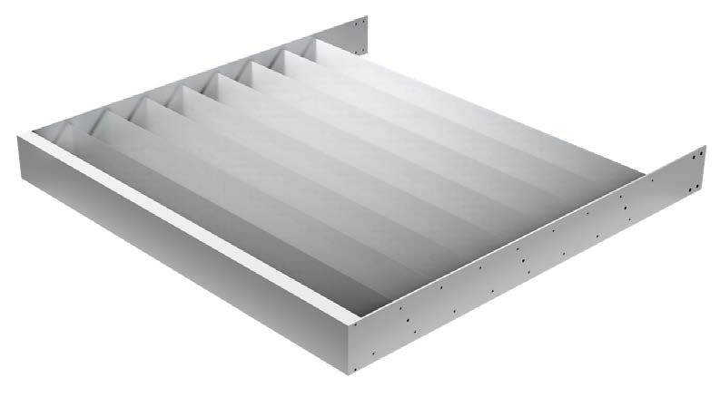 SSRTH Series : Rectangle Tube Blade Sunshade Horizontally Mounted